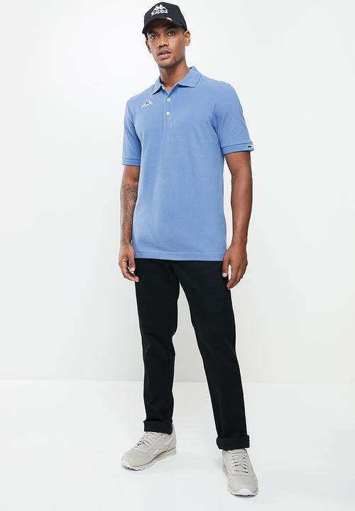 KAPPA - Logo maltaxita mss golfer - light blue
