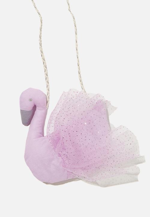 Cotton On - Lux swan jayme critter bag - purple 
