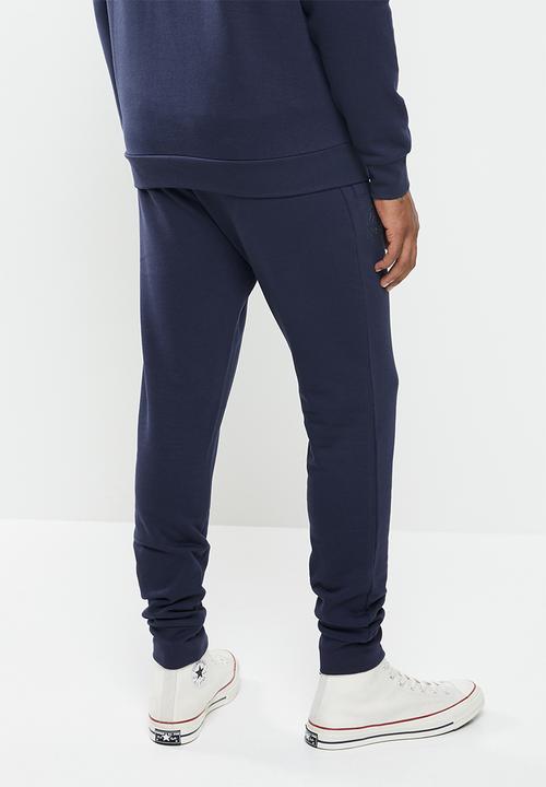 KAPPA - Logo crash pants - navy