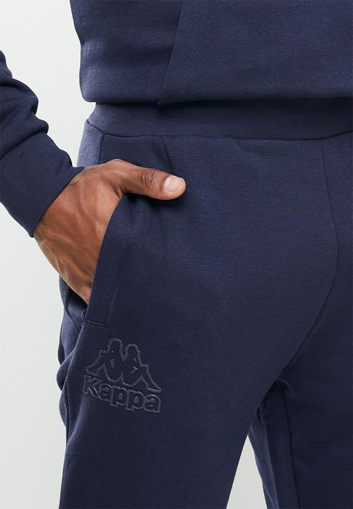 KAPPA - Logo crash pants - navy