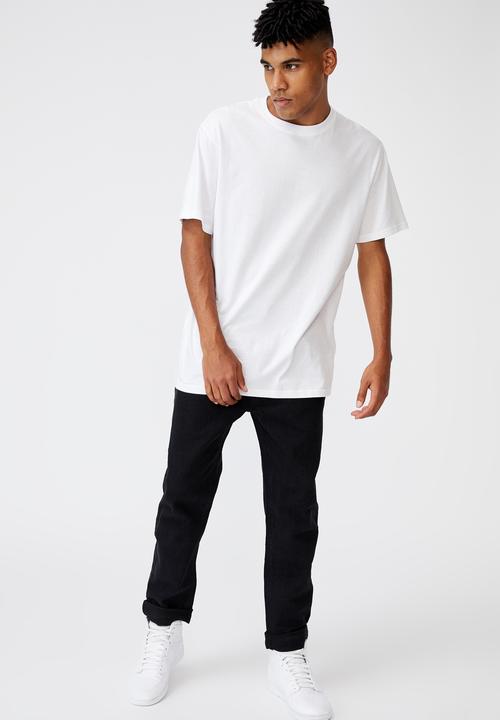 Factorie - Slim straight jean - washed black