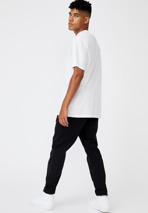 Factorie - Slim straight jean - washed black