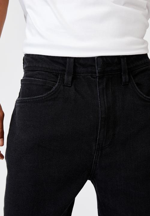 Factorie - Slim straight jean - washed black
