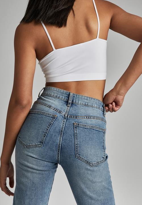 Cotton On - Straight stretch jean - blue 