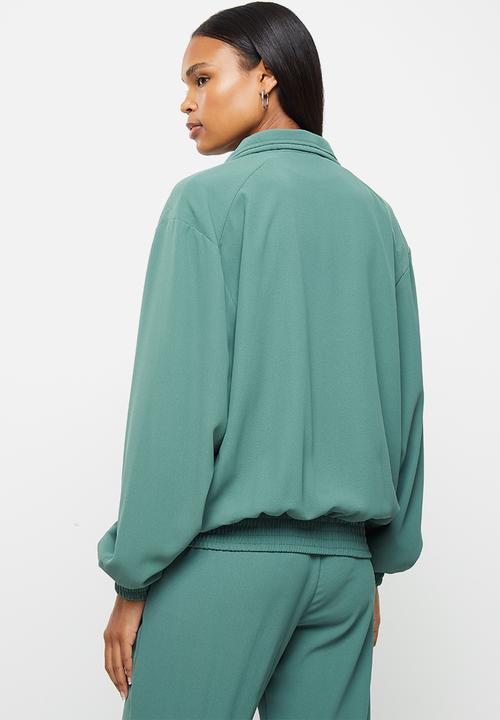POLO - Amelia woven tracksuit jacket - teal