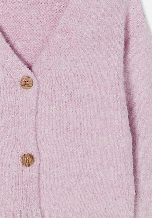 Free by Cotton On - Maggie cropped cardigan - pale violet