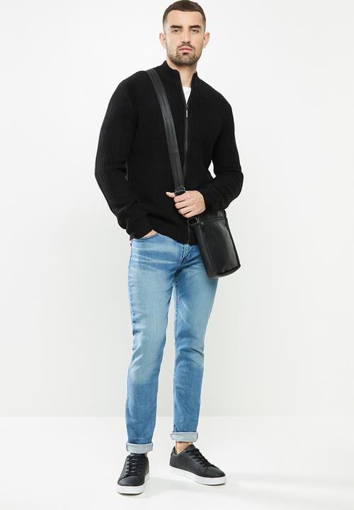 Brave Soul - Braith knitwear - black