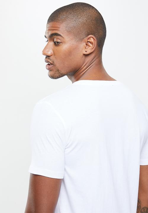 Replay - Replay denim goods tee - white