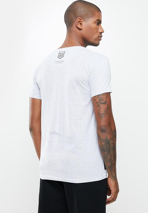 S.P.C.C - Kyro straight hem tee - grey