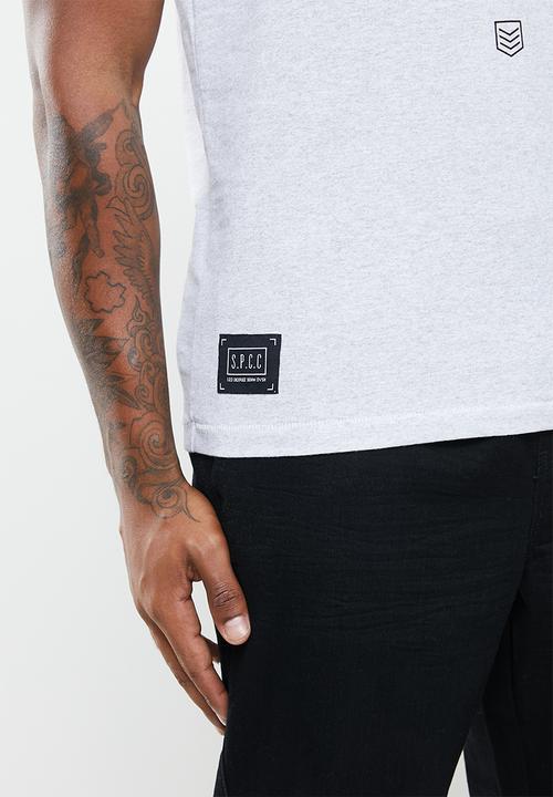 S.P.C.C - Kyro straight hem tee - grey