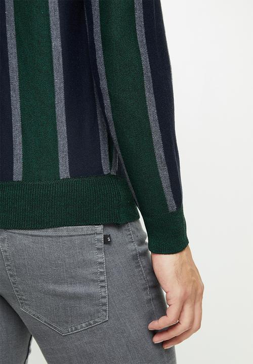 Brave Soul - Lyons knitwear - multi 