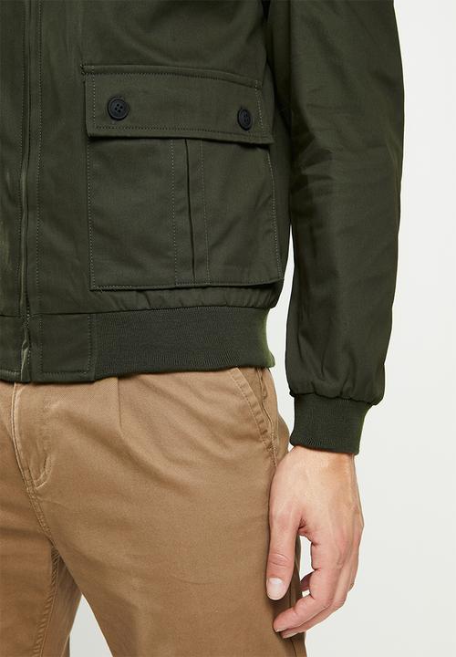 Brave Soul - Anders jacket - olive 