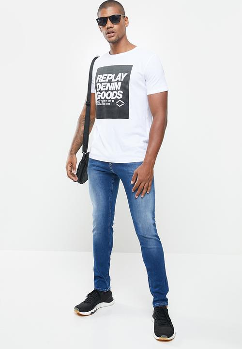 Replay - Replay skinny - blue