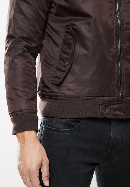 Brave Soul - Oslo jacket - burgundy