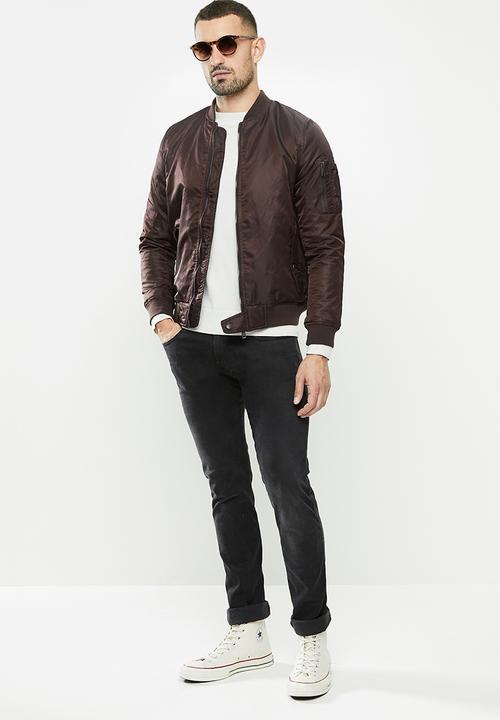 Brave Soul - Oslo jacket - burgundy