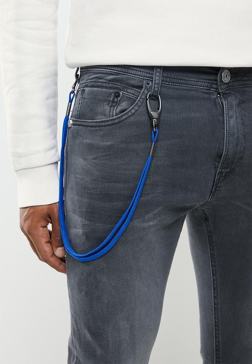 Replay - Replay skinny washed - grey 