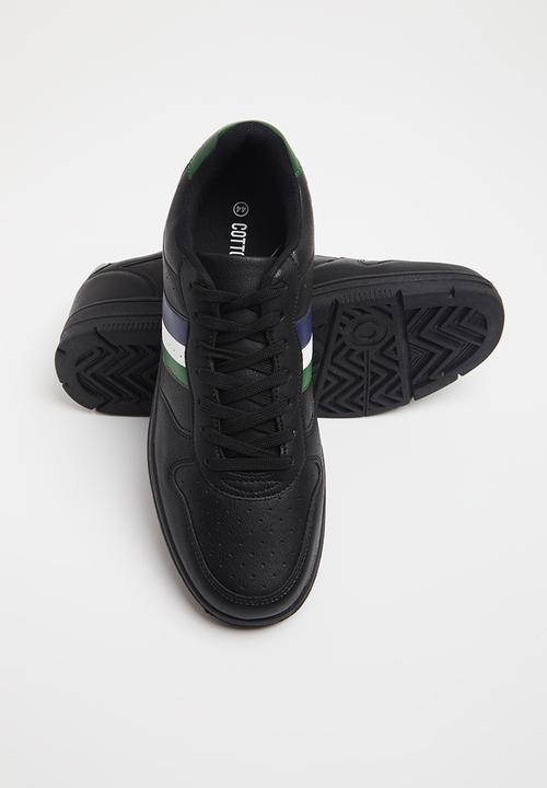 Cotton On - Hayward 3.0 sneaker - black & green