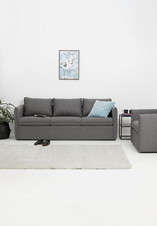Sixth Floor - Palmero 3 seater - grey