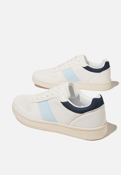 Cotton On - Alba retro low rise - blue & white