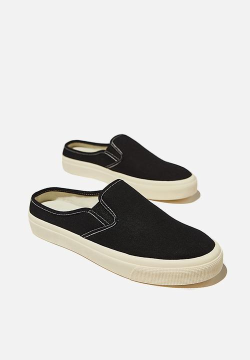 Cotton On - Miller slip on mule - black