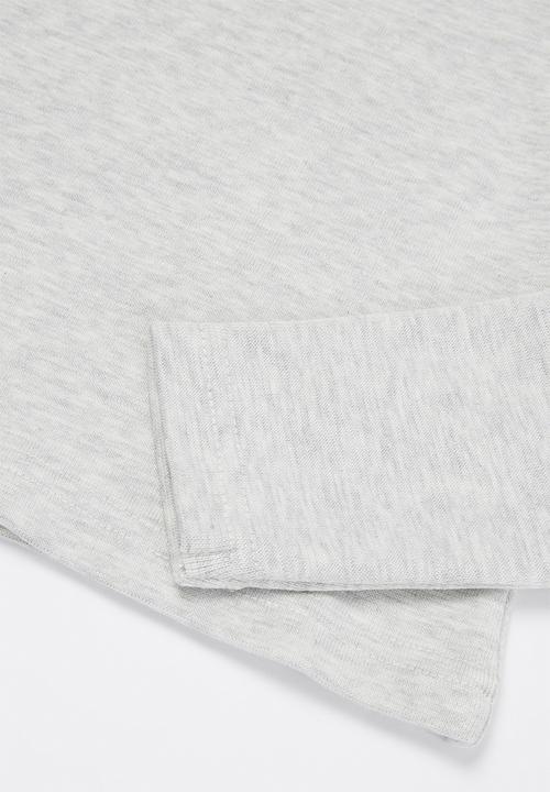 Rebel Republic - Girls long sleeve tee - grey