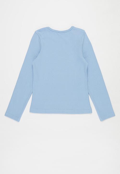 Rebel Republic - Girls long sleeve tee - blue