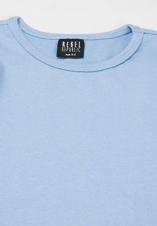 Rebel Republic - Girls long sleeve tee - blue