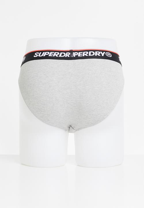 Superdry. - Classic brief triple pack - multi