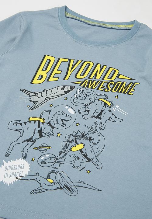 Pop Candy - Boys beyond awesome tee - blue