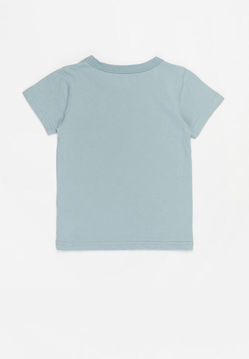 Pop Candy - Boys shark print tee - blue