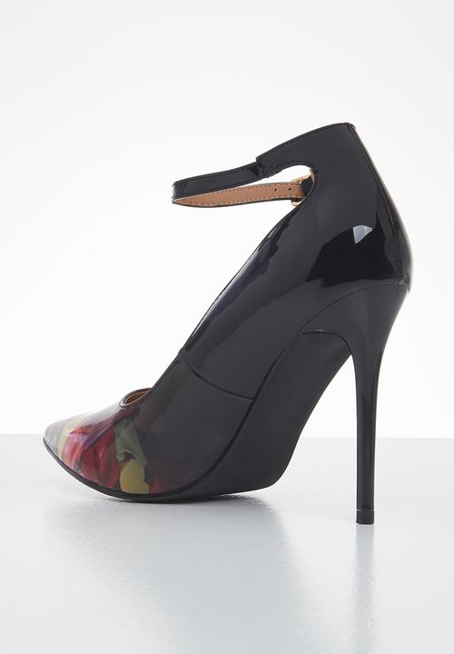 Plum - Gianna ankle strap court - multi 
