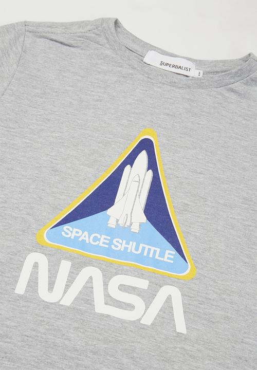 Superbalist - Nasa boys printed tee - grey