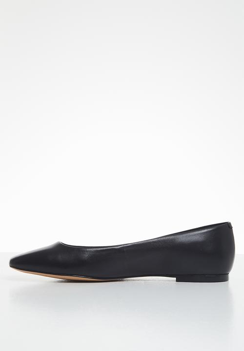 ALDO - Bridgett leather ballerina - black