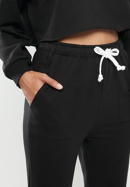 Blake - Fleece jogger - black