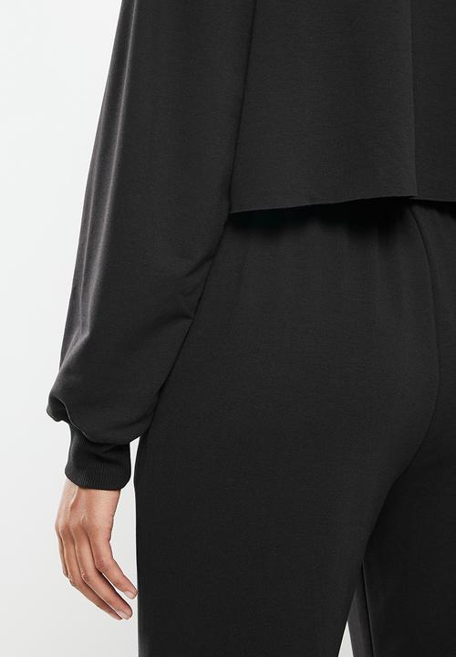 Blake - Cropped sweater - black