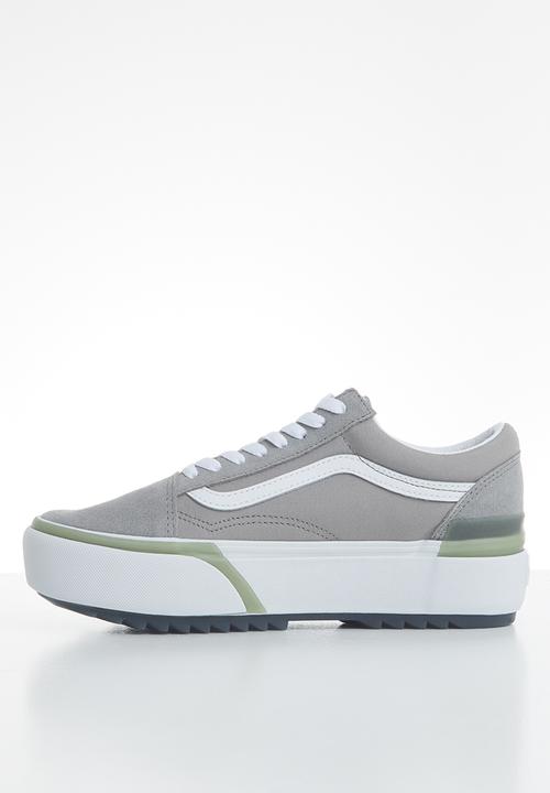 Vans - UA old skool stacked - (pastel) drizzle/true white