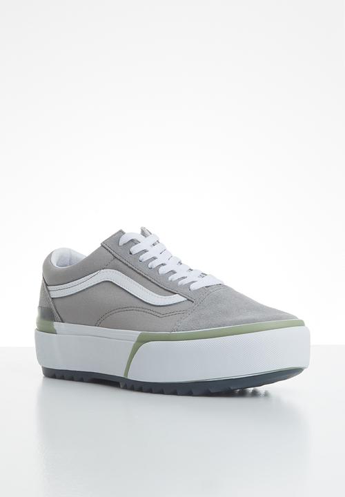 Vans - UA old skool stacked - (pastel) drizzle/true white