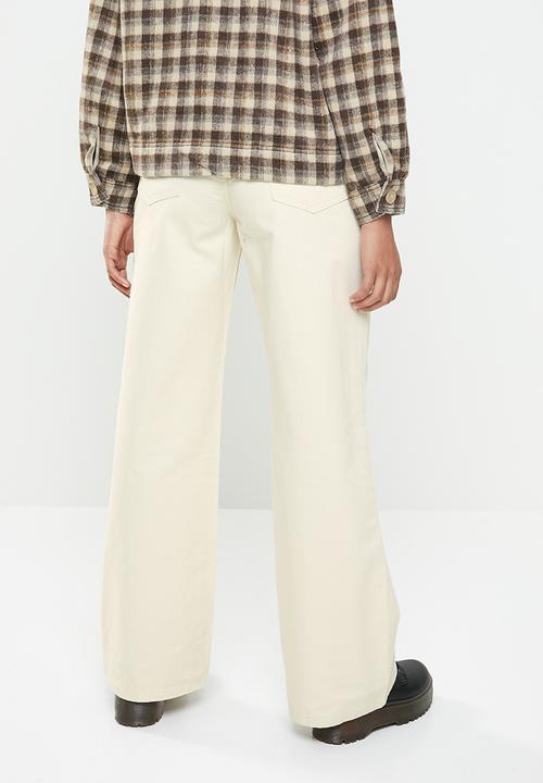 Cotton On - Parker long straight pants - neutral
