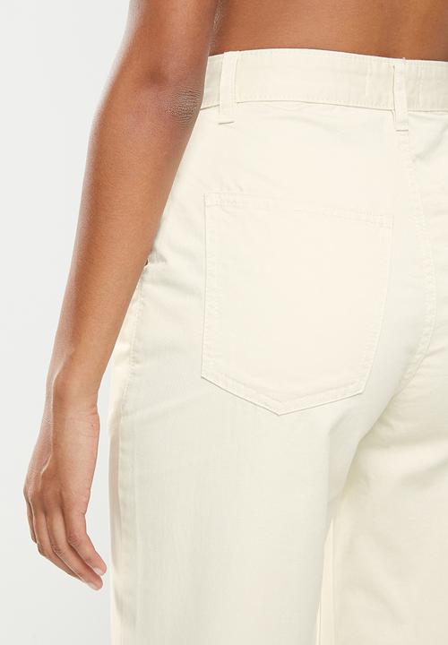 Cotton On - Parker long straight pants - neutral