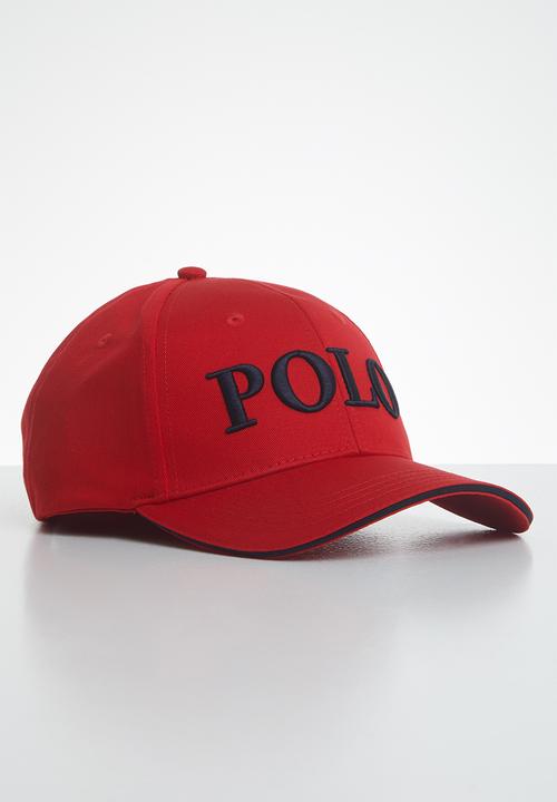 POLO - Mens Alex 3d embroidered peak - red