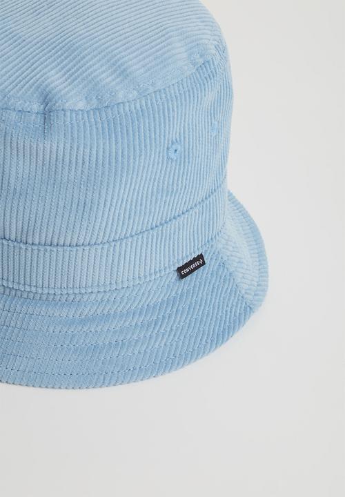 Converse - Corduroy bucket hat - blue