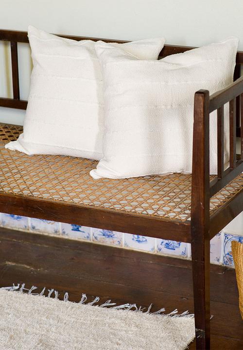 Barrydale Hand Weavers - Country cushion cover- natural