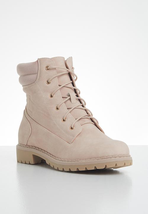 Madison® - Hunter lace-up boot - pink