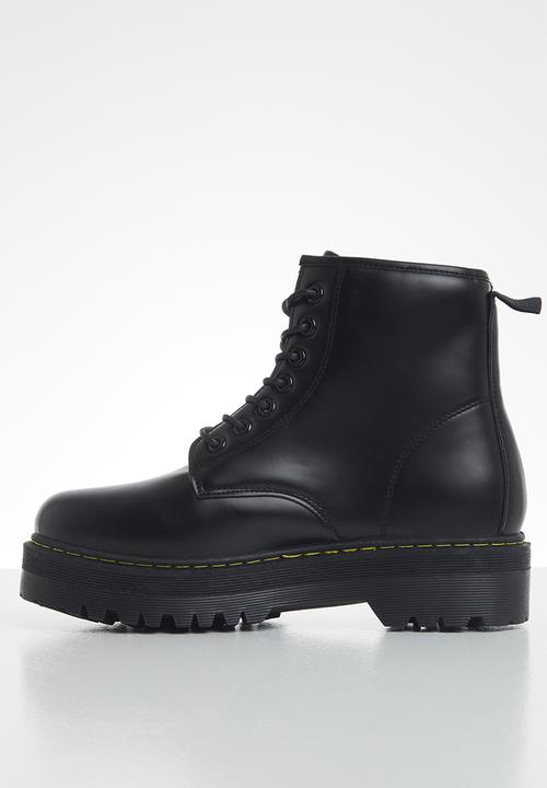 Madison® - Pearl combat boot - black