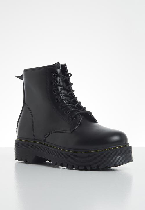 Madison® - Pearl combat boot - black
