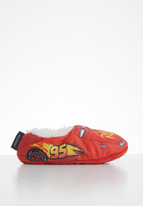 Character Group - Cars sherpa slippers - red