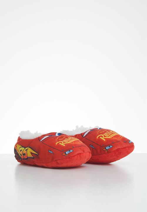 Character Group - Cars sherpa slippers - red