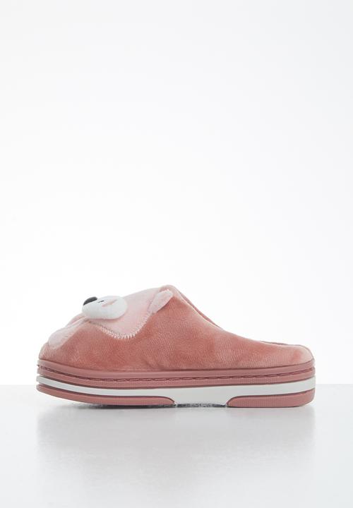 Pop Candy - Girls kitty slippers - pink