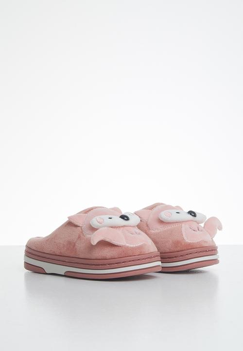 Pop Candy - Girls kitty slippers - pink
