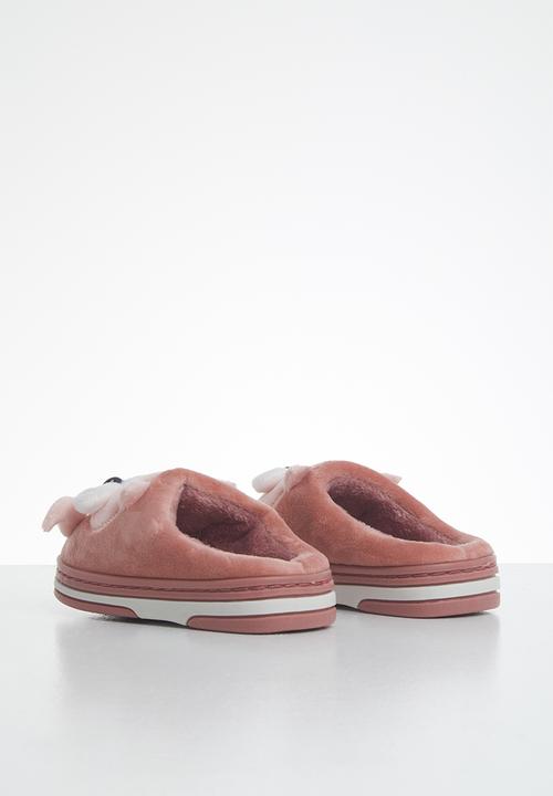 Pop Candy - Girls kitty slippers - pink